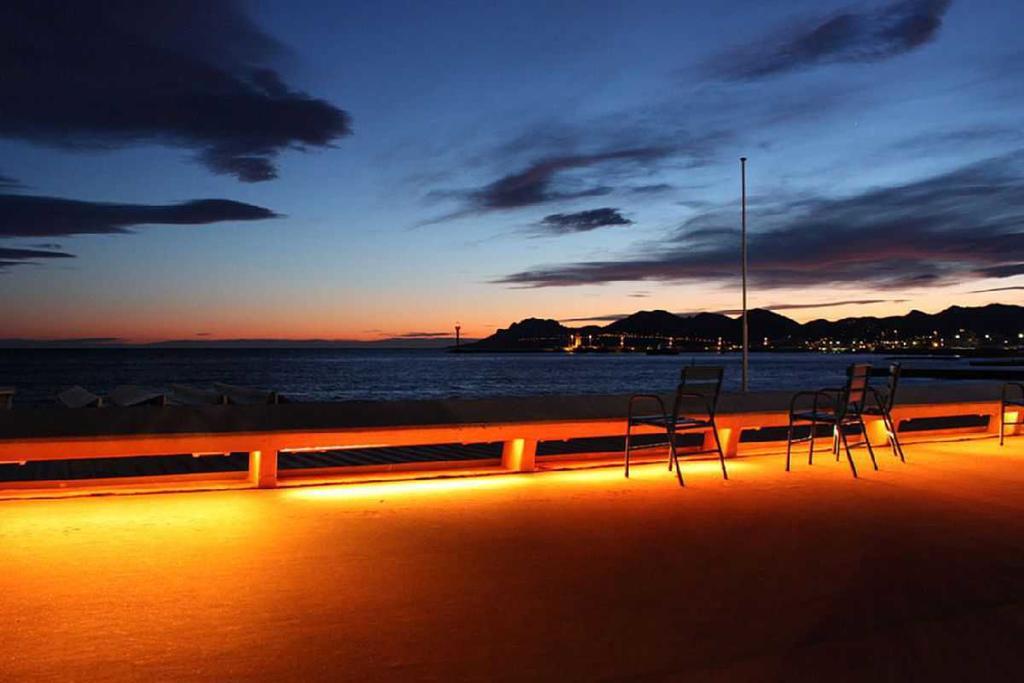 Appartement Vue Mer Cannes Azur Exterior foto