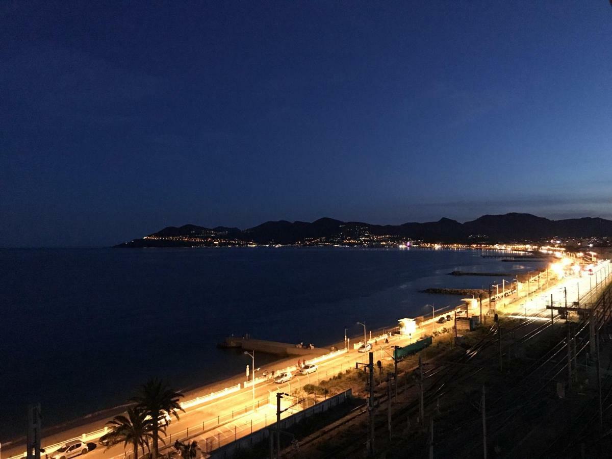Appartement Vue Mer Cannes Azur Exterior foto