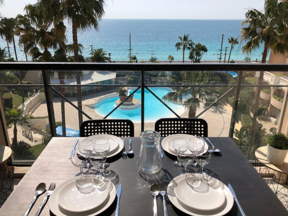Appartement Vue Mer Cannes Azur Exterior foto