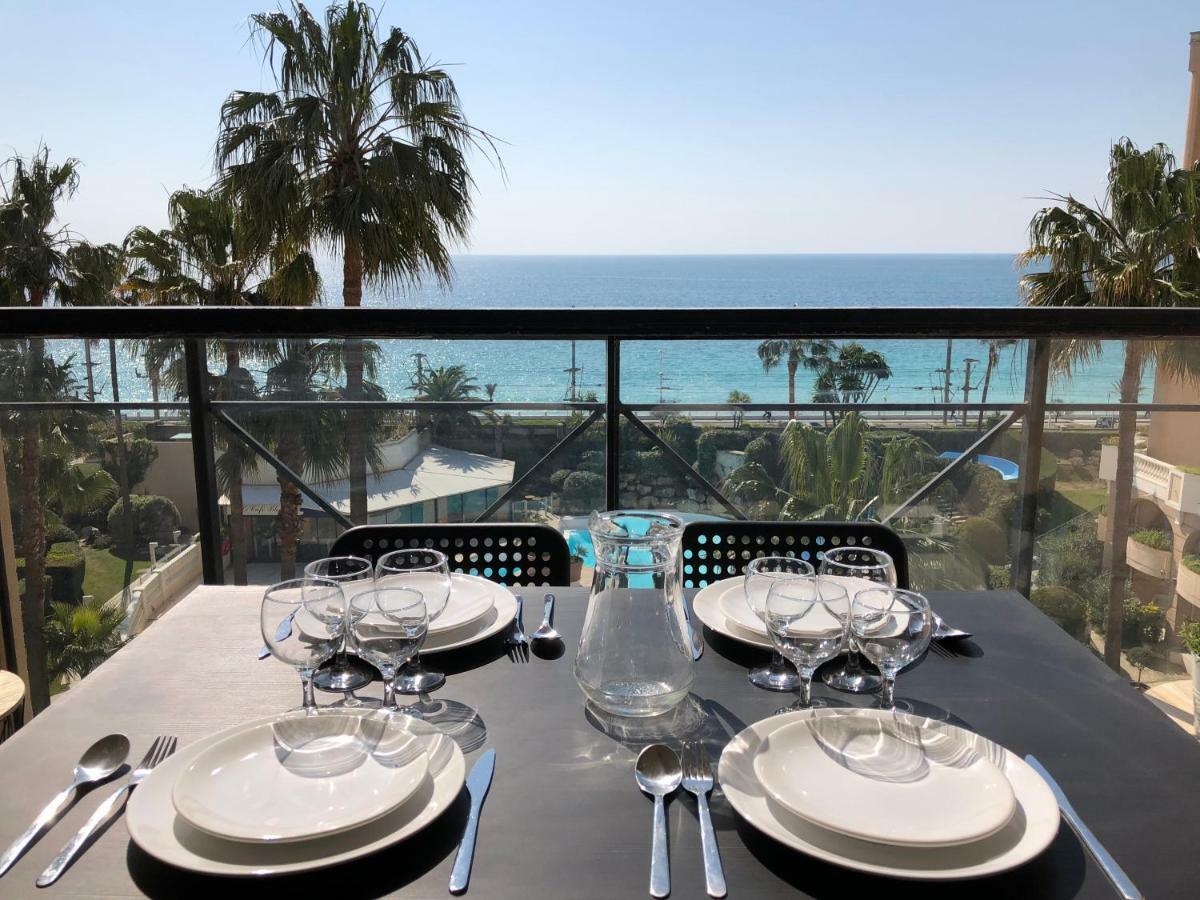 Appartement Vue Mer Cannes Azur Exterior foto